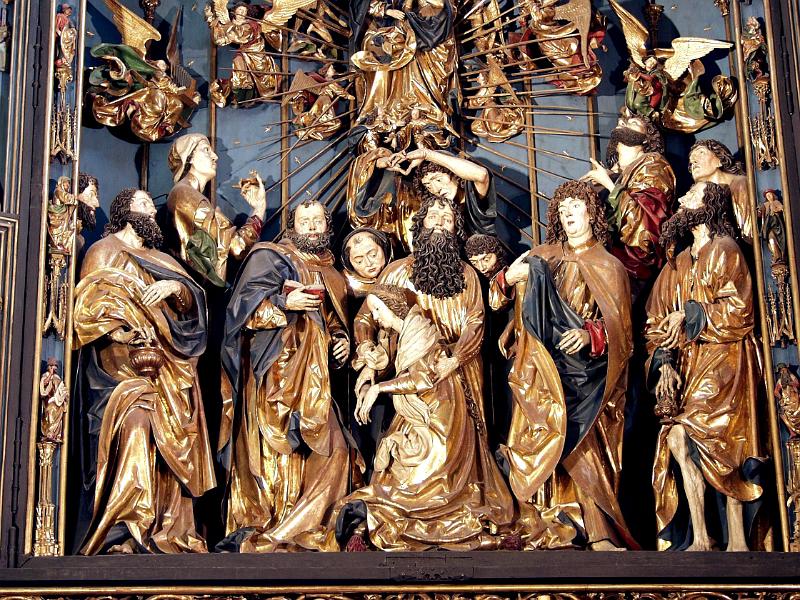 Krakau (25), Entschlafung Mariens.jpg - Postkarte Marienkirche